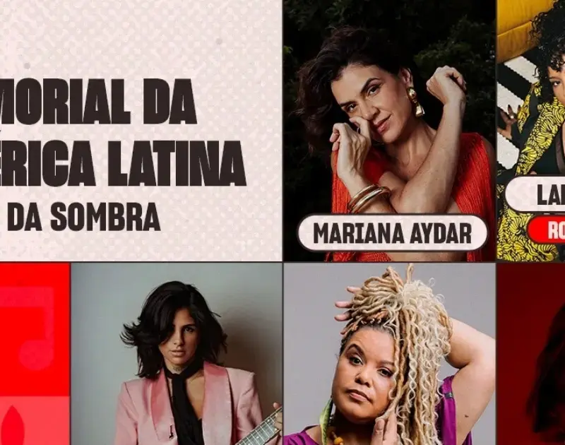 Festival TODAS promove shows gratuitos no Memorial da América Latina