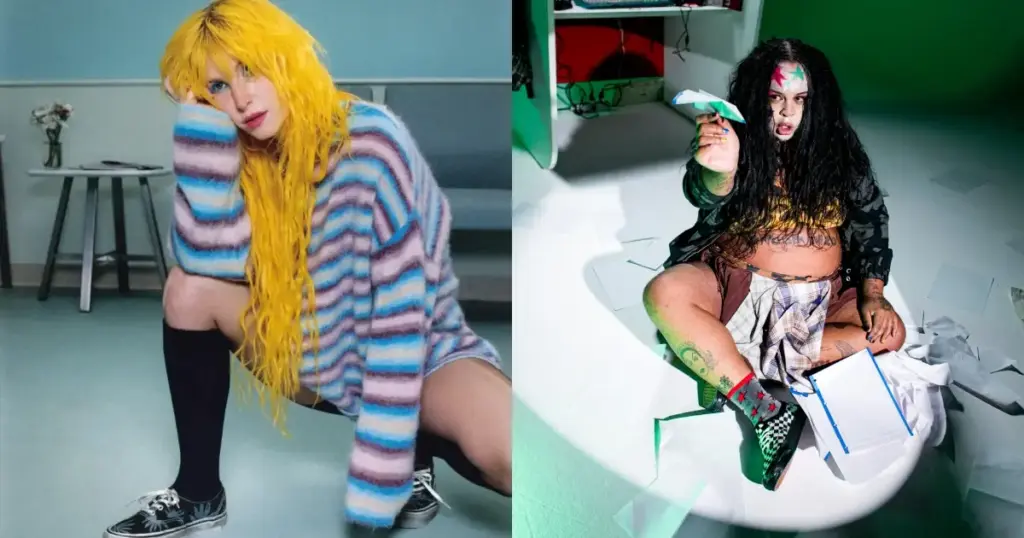 Hayley Williams e Jup do Bairro