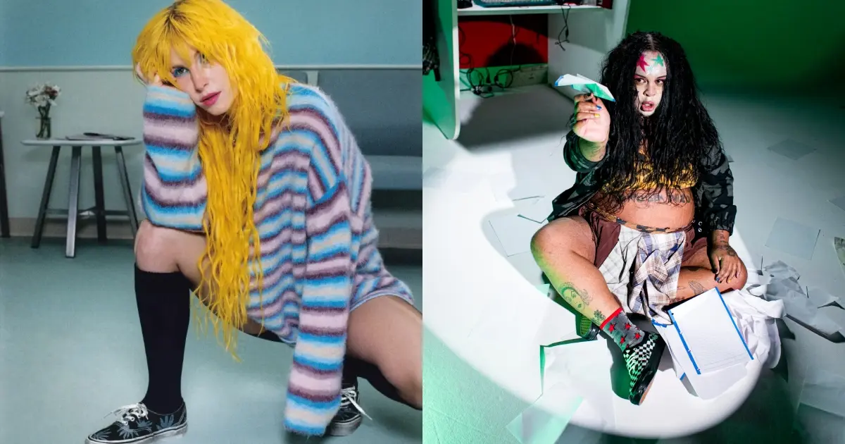 Hayley Williams e Jup do Bairro