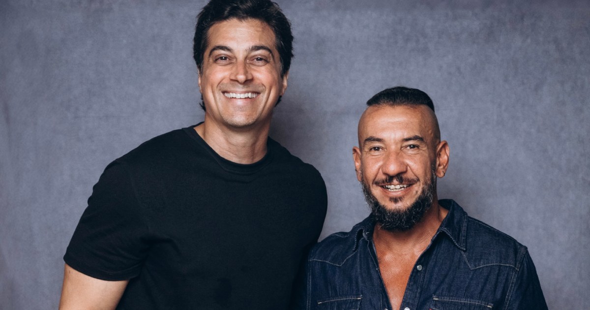 Daniel Ferro e Rodolfo Abrantes, ex-Raimundos