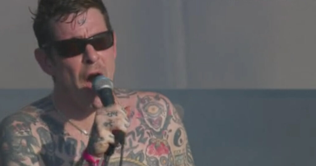 Viagra Boys clama por 'Palestina Livre' e esquenta o Lollapalooza 2026 1 Viagra Boys (Reprodução Multishow)