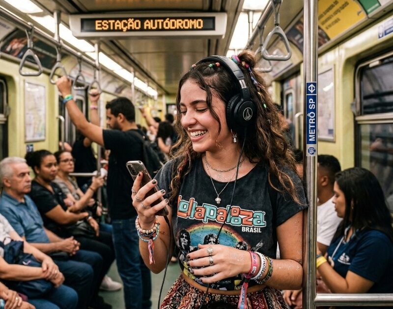 Ouça a playlist do 1º  dia do Lollapalooza Brasil 2026