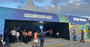 Central de Acessibilidade no Lollapalooza Brasil 2026 (Alexandre de Melo)