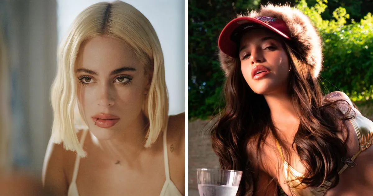 Tini Stoessel e Emilia Mernes (reprodução Facebook)