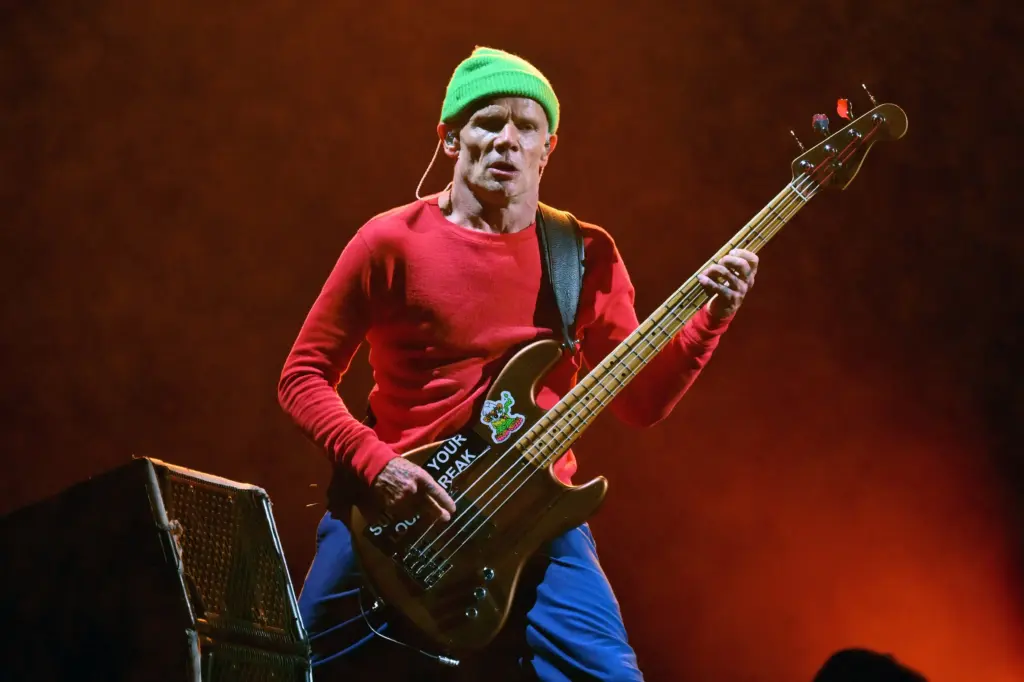 Flea, baixista do Red Hot Chili Peppers (Grosby)