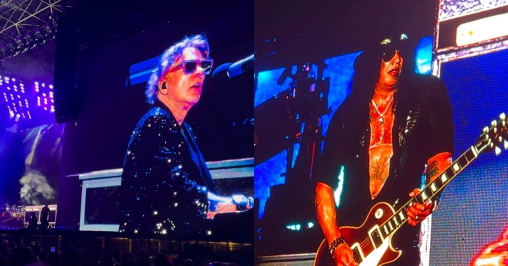 Guns N’ Roses no Monsters of Rock 2026 (Reprodução/Instagram)