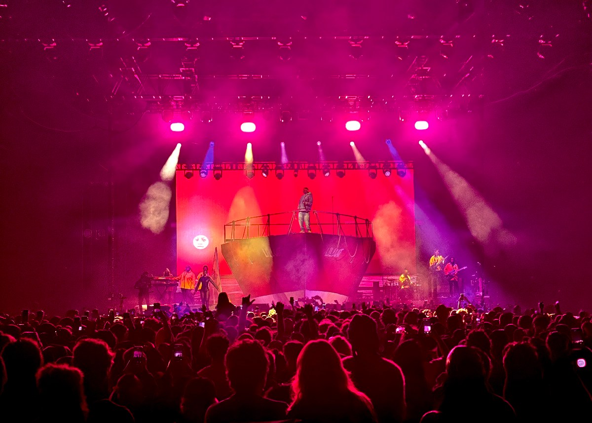 Palco de Lil Yachty no Coachella (Divulgação)