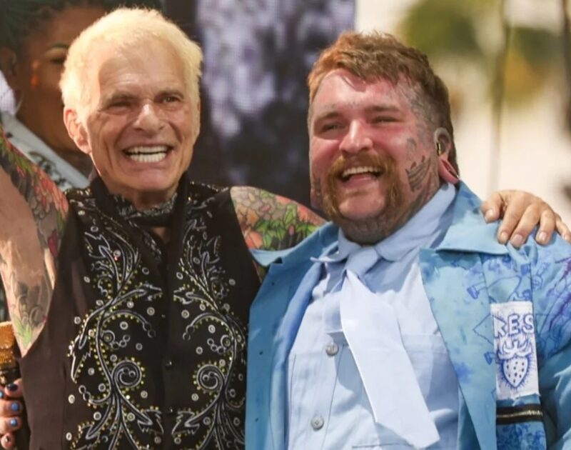 Teddy Swims incendeia Coachella com David Lee Roth e Joe Jonas