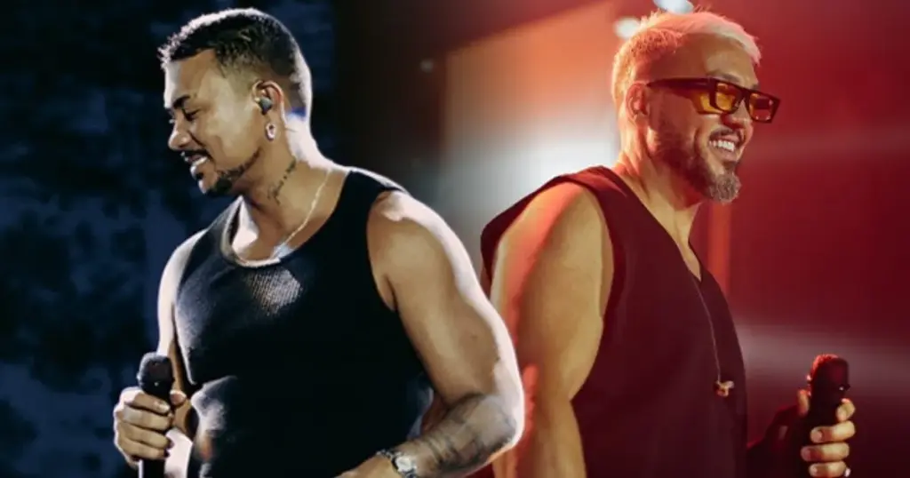 Belo e Xamã levam 'Três Graças' aos palcos; saiba mais sobre o show 1 Belo (divulgação) e Xamã (créditos - Lucas Nogueira) são atrações da 'Turnê Três Graças'