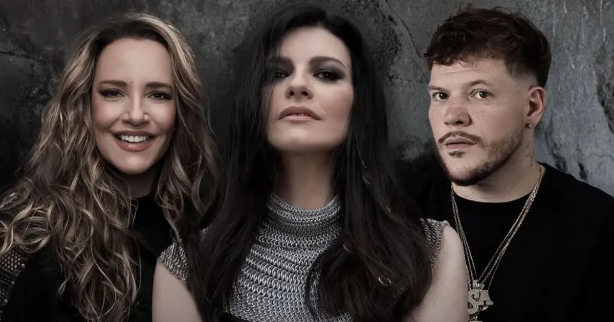 Ana Carolina, Laura Pausini e Ferrugem (reprodução YouTube)