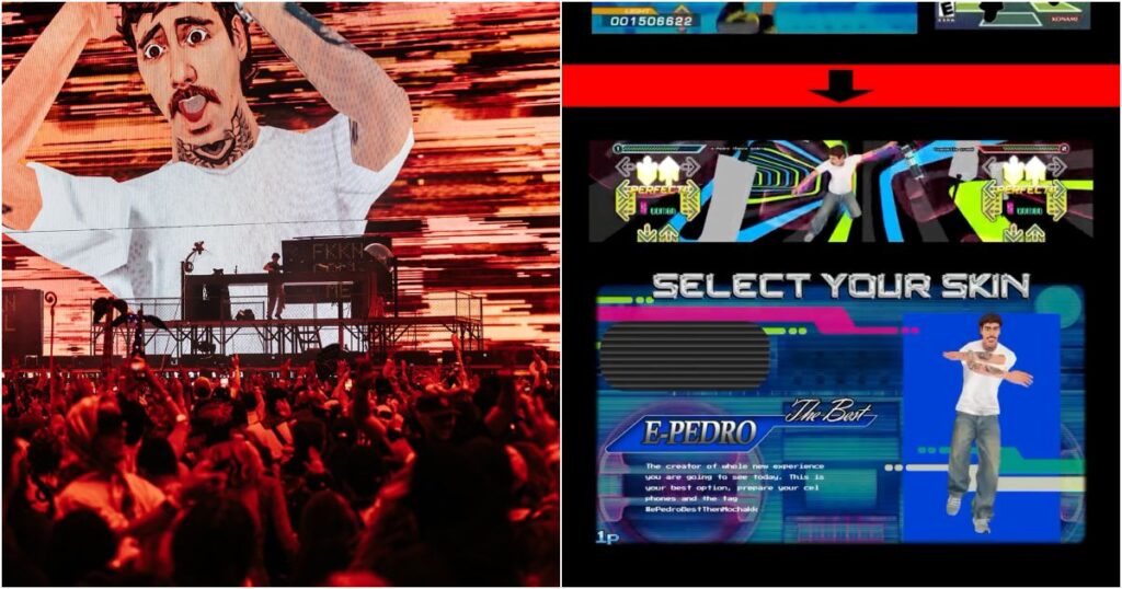 Diretor explica visuais do show do Mochakk no Coachella, inspirados no PS2