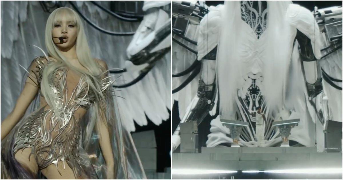 LISA no show de Anyma no Coachella