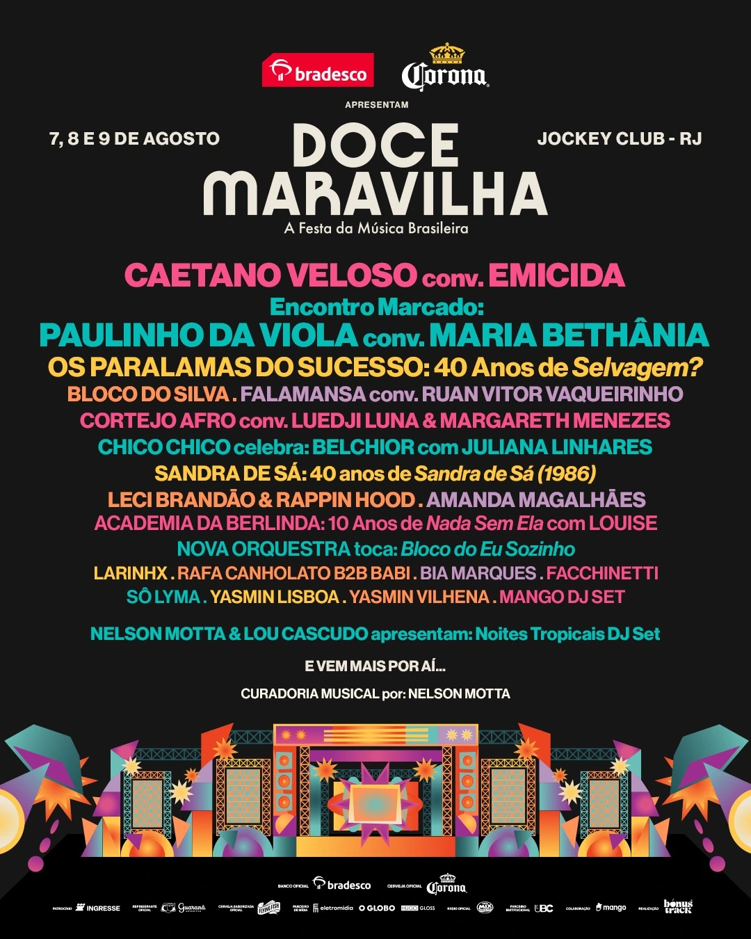 Line-up Doce Maravilha 2026