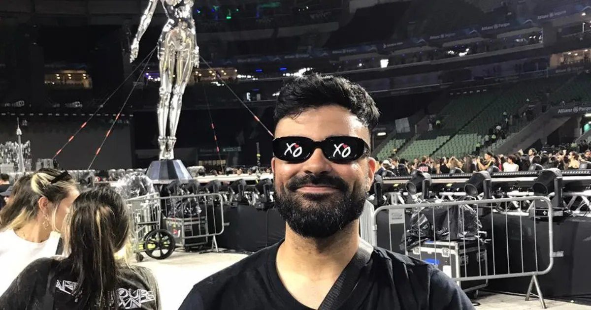 Nicolas Miranda no show do The Weeknd