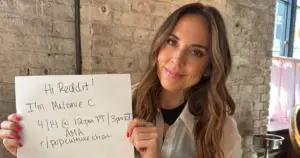 Mel C no Reddit (divulgação)