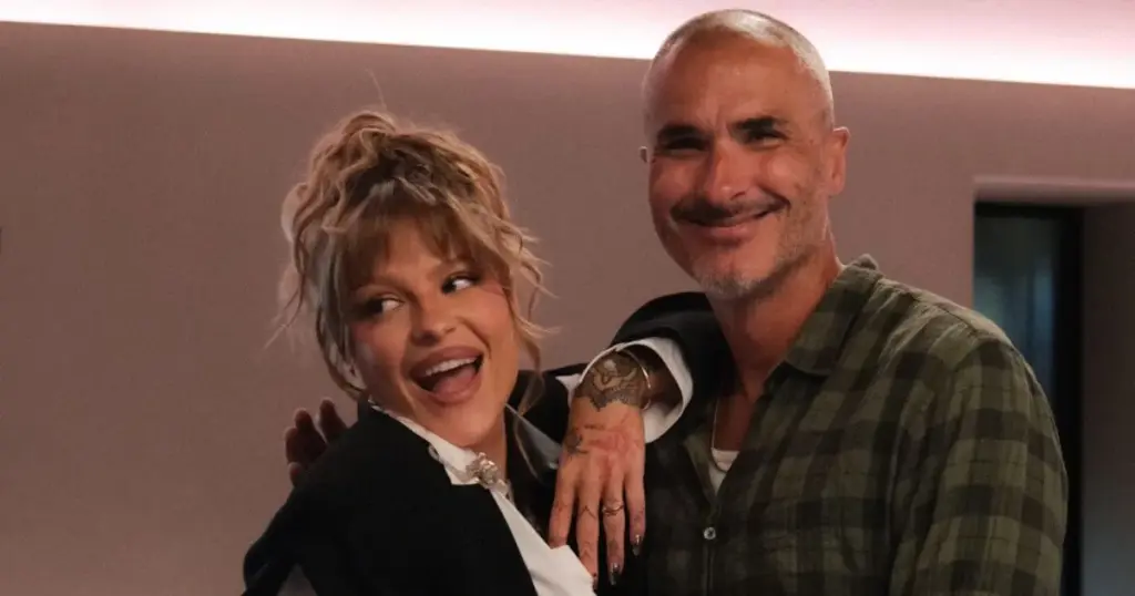 Luísa Sonza e Zane Lowe (divulgação)