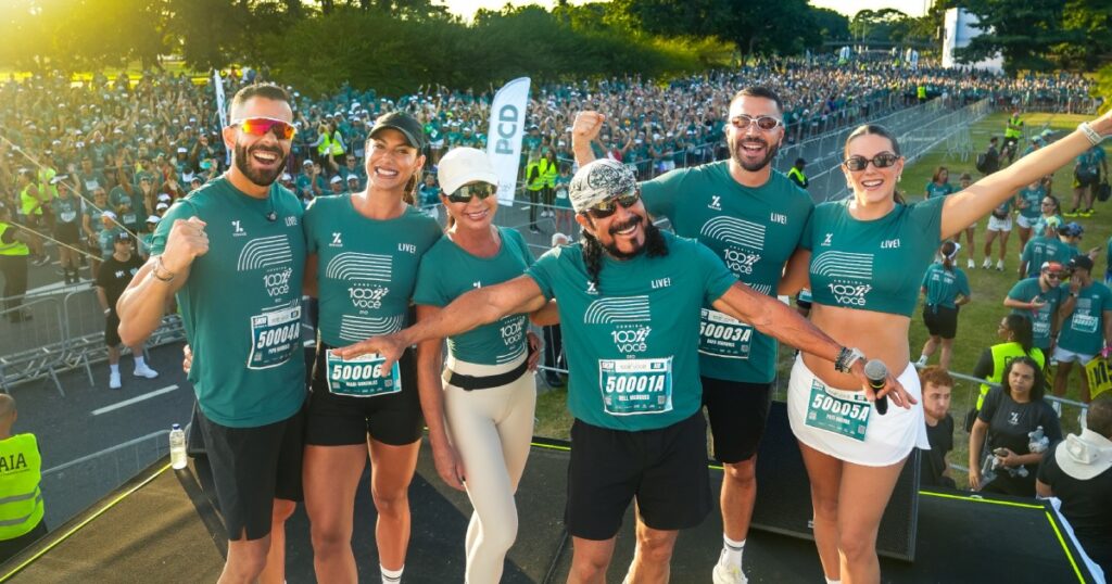 Bell Marques na Corrida 100% Você (Divulgação)