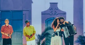 João Gomes, Jota.pê, Vanessa da Mata e Mestrinho no show Dominguinho no Allianz João Gomes, Jota.pê, Bruna Black no show "Dominguinho" no Allianz (@sand/Divulgação 30e)