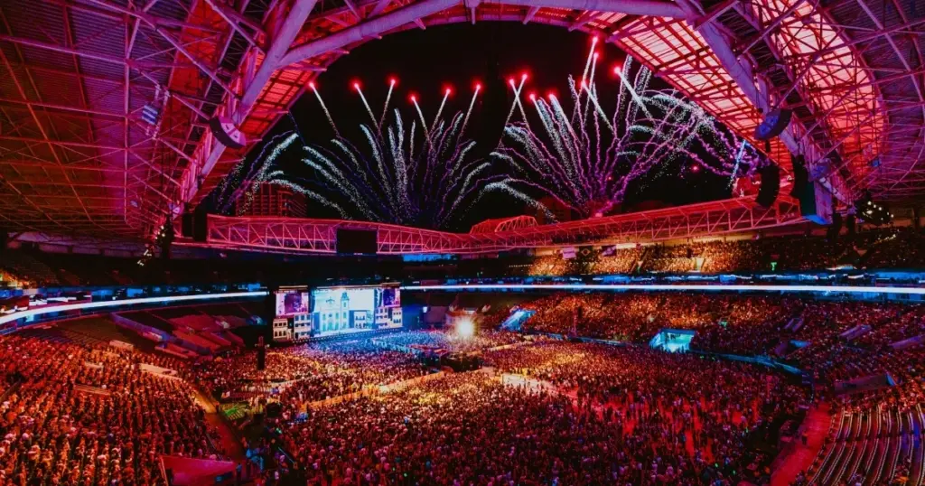 Show Dominguinho no Allianz Parque (@sand/Divulgação 30e)