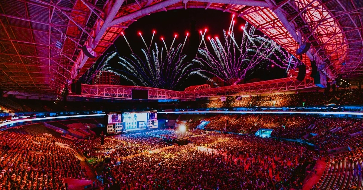 Show Dominguinho no Allianz Parque (@sand/Divulgação 30e)