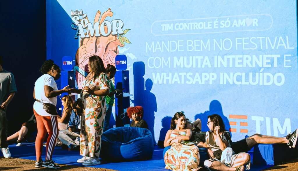 TIM marca presença no Festival Só Amor
