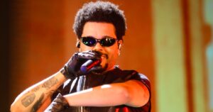 The Weeknd no show do Engenhão, Rio de Janeiro (Victor Chapetta/Brazil News)