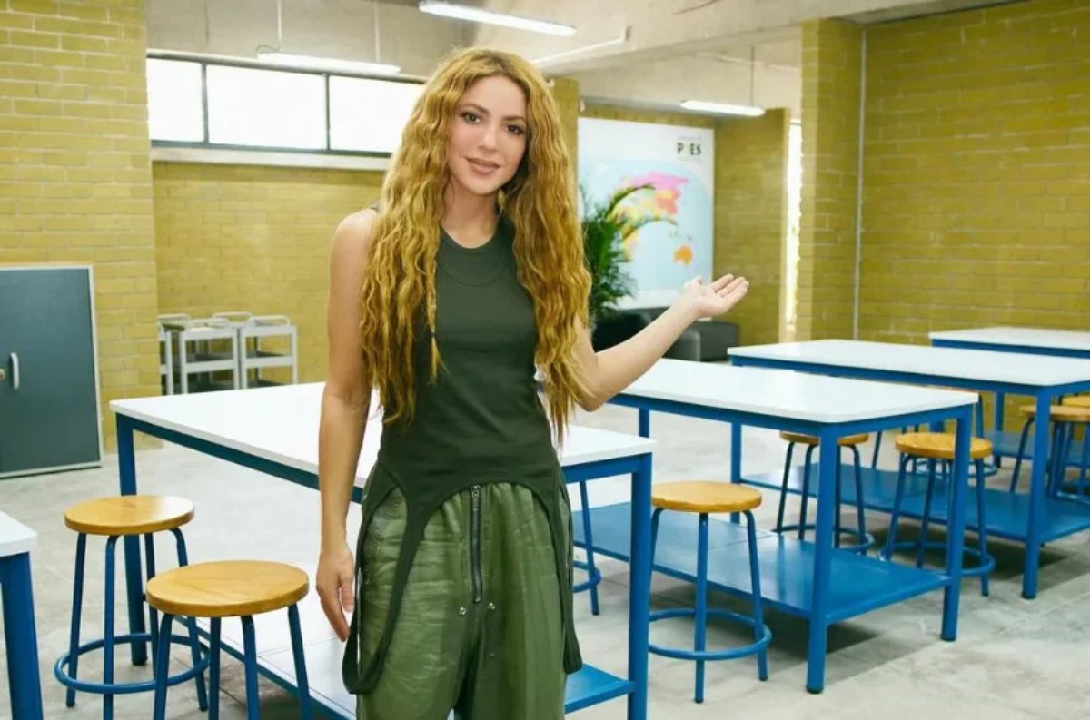 Shakira inaugura escola na Colômbia (Reprodução Instagram)