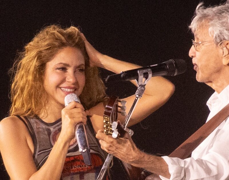 Veja fotos do ensaio de Shakira com Caetano Veloso, Maria Bethânia e Ivete