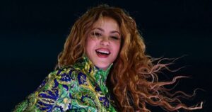 Shakira em show em Copacabana (Grosby Pablo PORCIUNCULA / AFP)