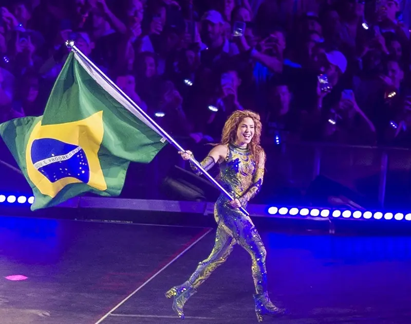 Veja fotos do show da Shakira em Copacabana