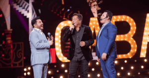 Leonardo e Bruno & Marrone na turnê “Cabaré – O Último Encontro” (Divulgação)