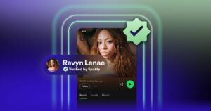 "Verified by Spotify" atesta se a música é feita por humanos ou IA (Divulgação)