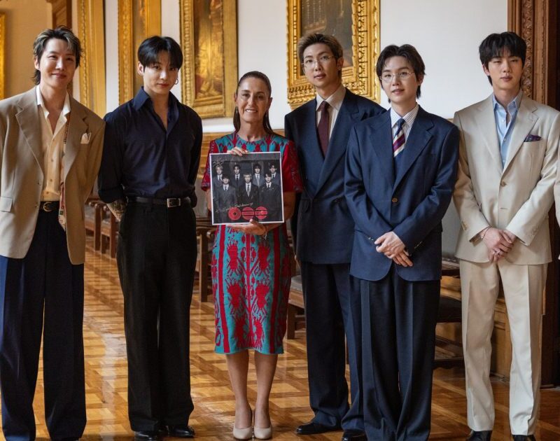 BTS revive visita histórica ao Palácio Nacional do México em novo vídeo