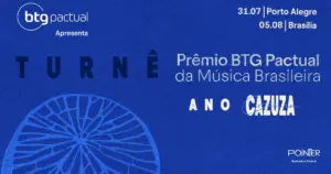 Prêmio BTG Pactual da Música Brasileira anuncia Turnê Prêmio BTG Pactual da Música Brasileira (divulgação)