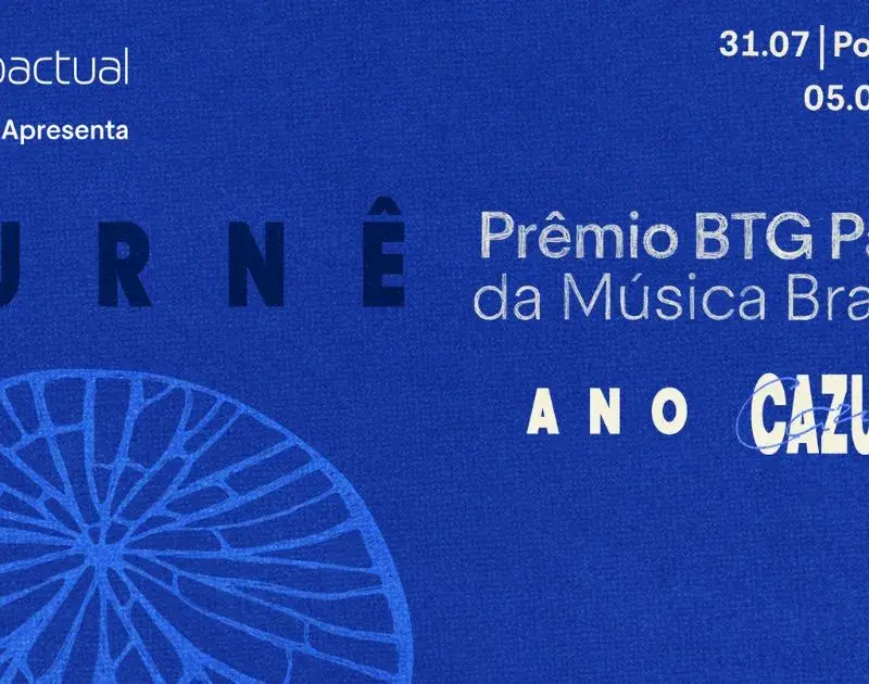 Prêmio BTG Pactual da Música Brasileira inicia turnê com repertório de Cazuza