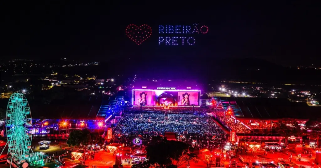 Ribeirão Rodeo Music dirante o show de Ana Castela em 2026 (Time de Foto / Jaque Araújo)