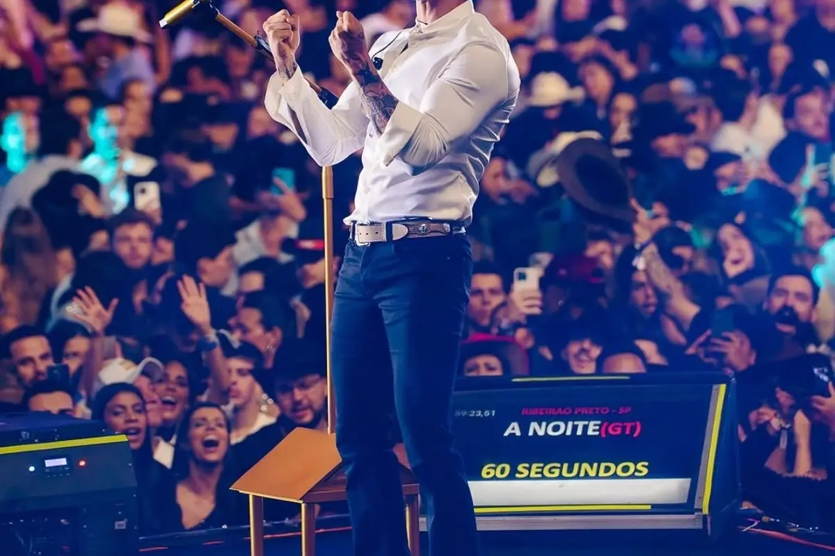 Gusttavo Lima se apresenta em Barretos neste sábado (Instagram @gusttavolima)