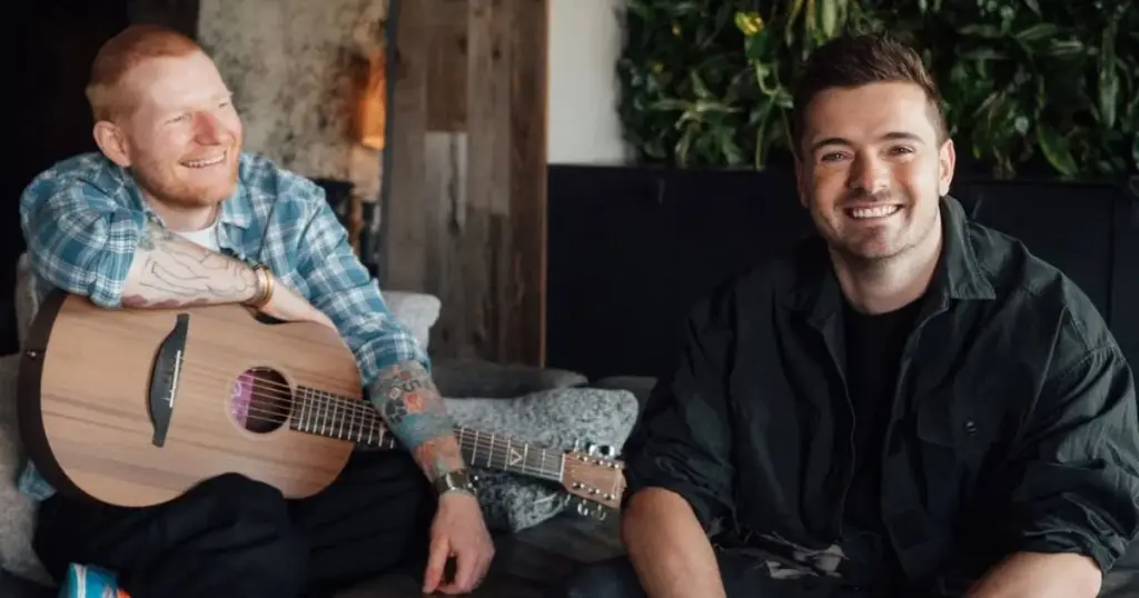 Martin Garrix e Ed Sheeran (reprodução Instagram)