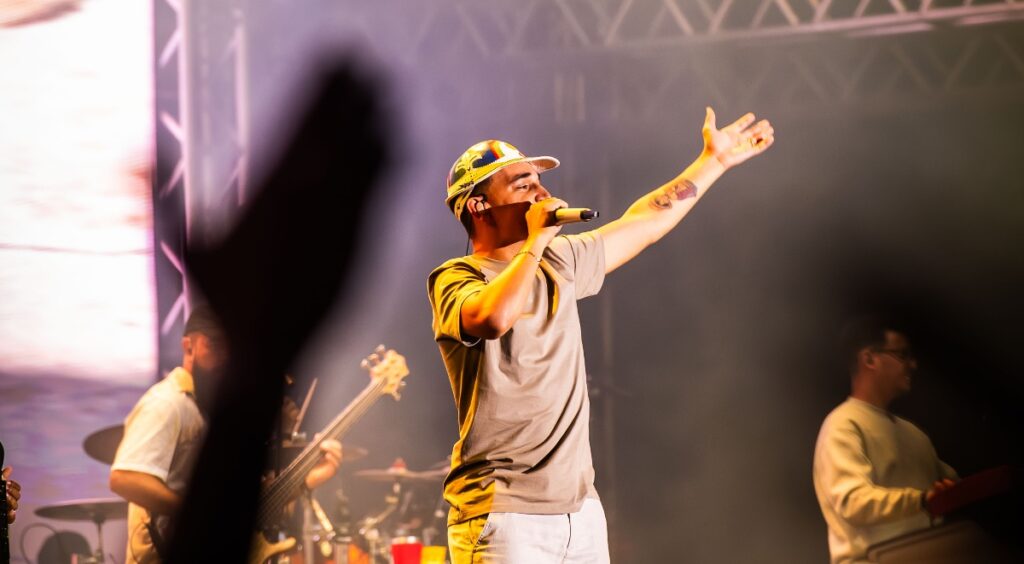 João Gomes no ARVO Festival 2026 (Maria Antonia Oliveira/Divulgação)