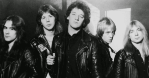 O Iron Maiden com o primeiro vocalista, Paul Di’Anno (reprodução)