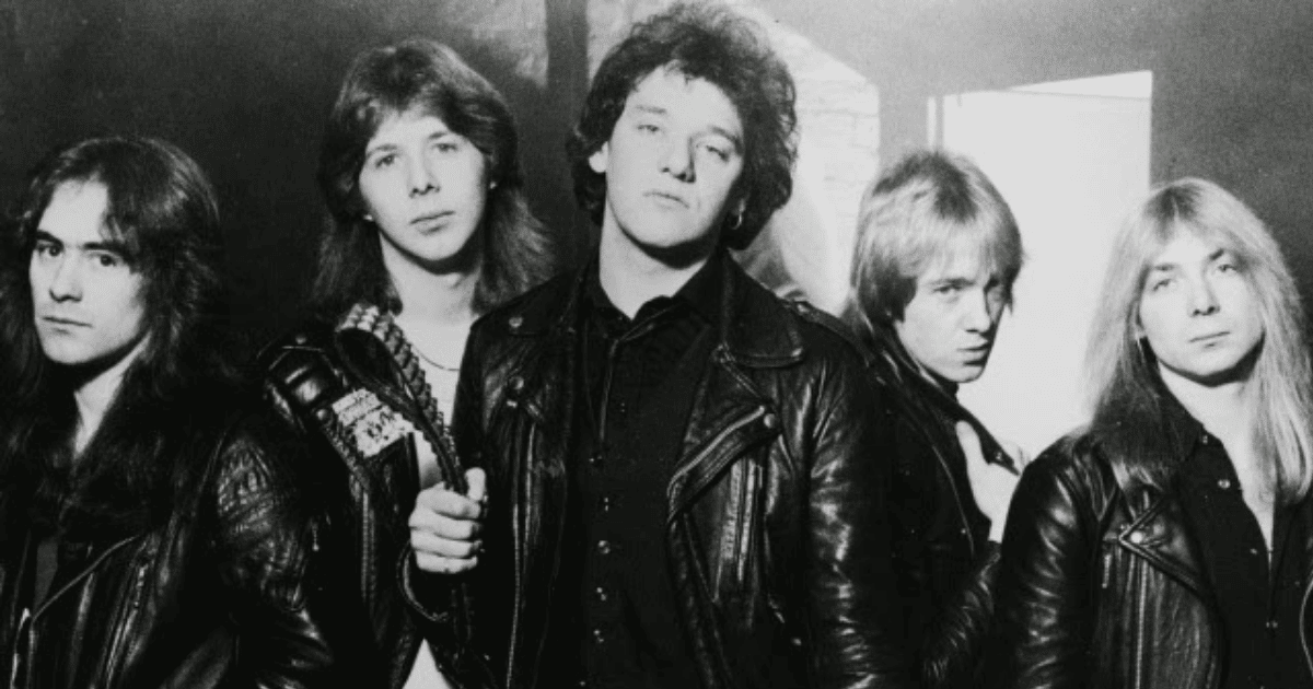 O Iron Maiden com o primeiro vocalista, Paul Di’Anno (reprodução)