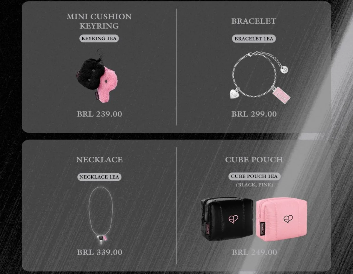 Loja oficial do BLACKPINK em São Paulo: veja preços, produtos e onde comprar 10 blackpink 8