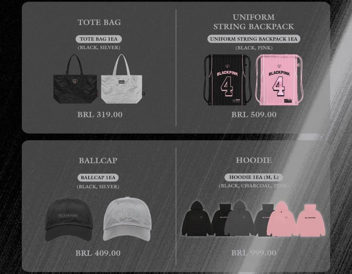 Loja oficial do BLACKPINK em São Paulo: veja preços, produtos e onde comprar 11 blackpink 9