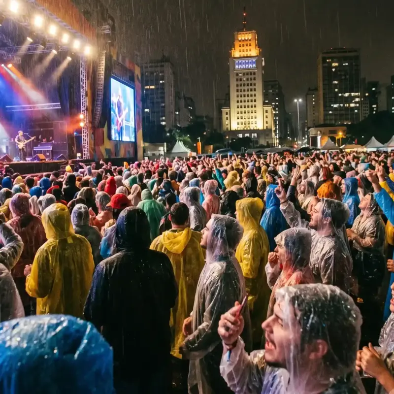 Pode guarda-chuva? Veja itens proibidos e permitidos na Virada Cultural 2026
