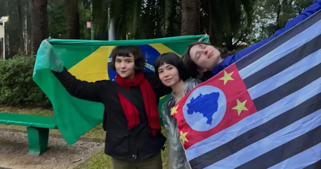 Horsegirl em São Paulo (reprodução Instagram)