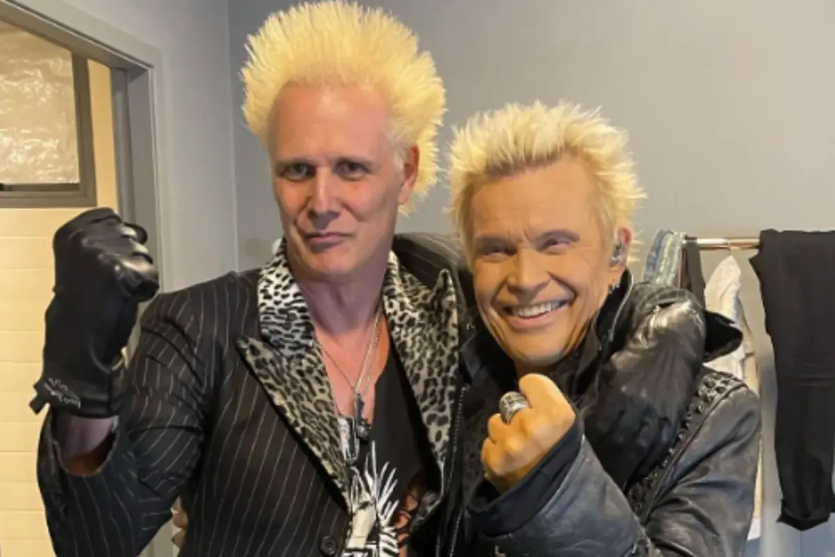 Supla e Billy Idol (Foto: Reprodução / Instagram / @suplaoriginal)
