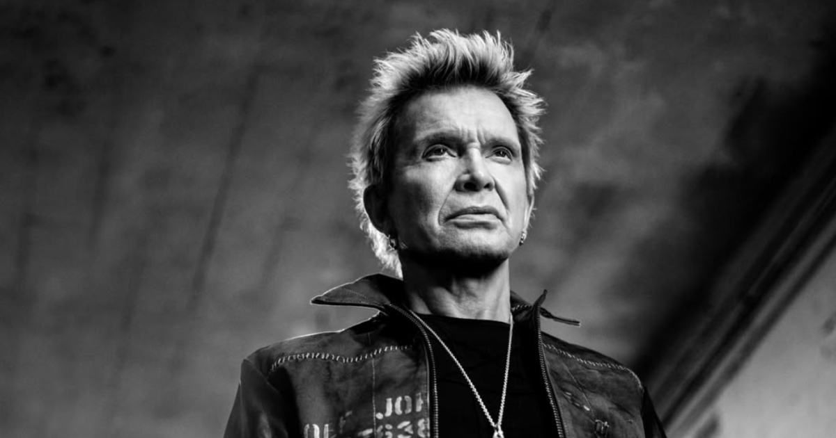 Billy Idol (Reprodução Instagram Billy Idol e david_raccuglia_photography)
