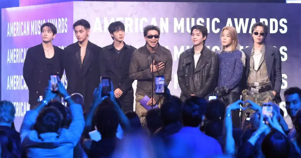 BTS no American Music Awards 2026
