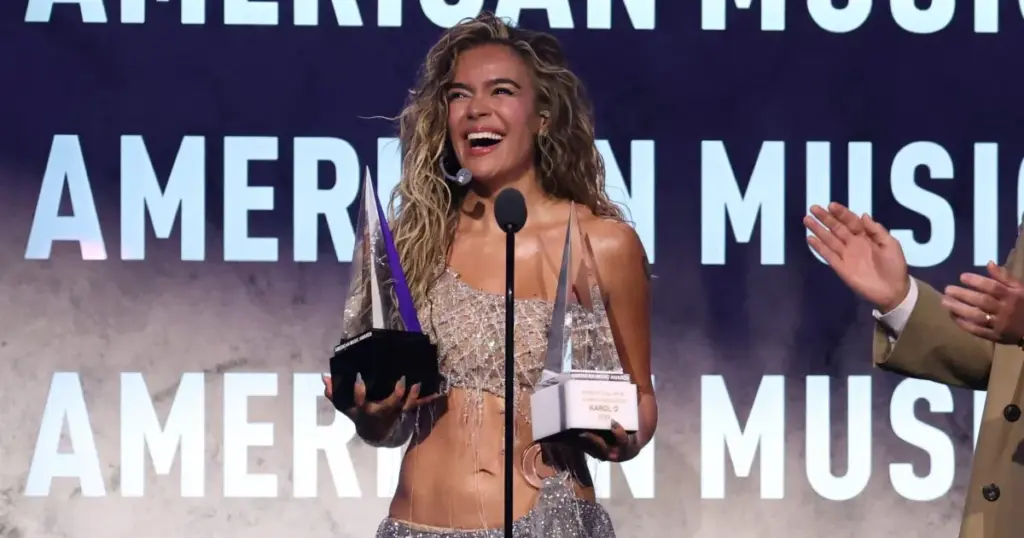 Karol G no American Music Awards 2026