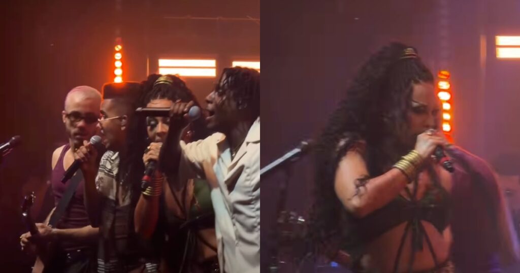 Gloria Groove e Os Garotin no Circo Voador (Reprodução YouTube)